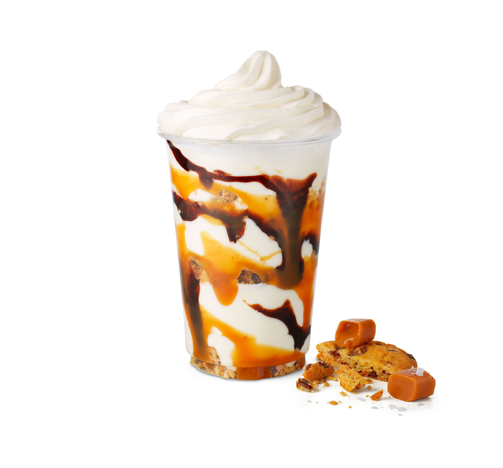 Premium Shake Salted Caramel & Cookies